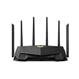 ASUS TUF Gaming AX6000 AiMesh Dual Band WLAN kombinierbarer Router (Tethering als 4G und 5G Router-Ersatz, WiFi 6, dedizierter Gaming Port, Dual 2.5G Port, Port Forwarding, AiProtection Pro)