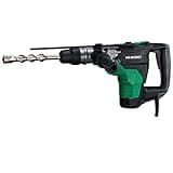 HiKOKI Bohr- & Meißelhammer DH40MC (1100W, 7.1 J, 40 mm Bohrleistung in Beton, SDS-max-Werkzeugaufnahme, Überlast-Rutschkupplung, Zubehör, im Transportkoffer)