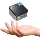 GMKtec G5 Mini PC N97 (übertrifft N150/N100/N95), Mini Computer, 12th Gen OS Alder Lake N97 (bis zu 3,60 GHz), 12GB DDR5, 512GB Festplatte/TF-Karte/USB3.2/HDMI*2 für Business, Schule, Micro PC