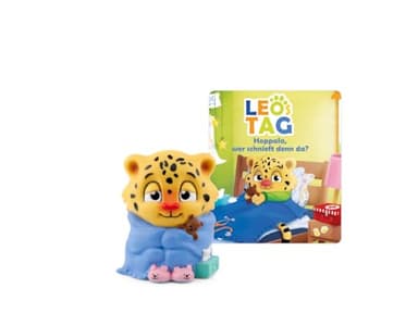 tonies Hörfigur für Toniebox, Leos Tag - Hoppala, wer schnieft denn da?, Hörspiel für Kinder ab 3 Jahren, Spielzeit ca. 50 Minuten