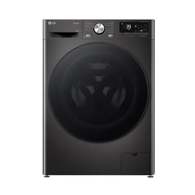 LG F4WR703YB Frontlader-Waschmaschine 13 kg, Klasse A -20%, 1.400 U./Min., 61.5x60x85 cm, TurboWash 360 in 39 Minuten, Allergy Care, Steam, Wi-Fi, Digitales Touchdisplay, Platinum Black