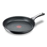 Tefal Unlimited On Bratpfanne 32 cm Induktionspfanne mit kratzfester Titanium Antihaft-Beschichtung, Thermo-Signal bei idealer Brattemperatur, PFOA-frei, geeignet für alle Herdarten, schwarz, G25908