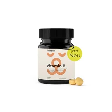 Vitamin B Komplex für Hunde - 120 Tabletten - Hochdosiert: Mit 8 B-Vitaminen (B1, B2, B3, B5, B6, B7, B9, B12) - Mit Tierärzten entwickelt, laborgeprüft & produziert in Deutschland