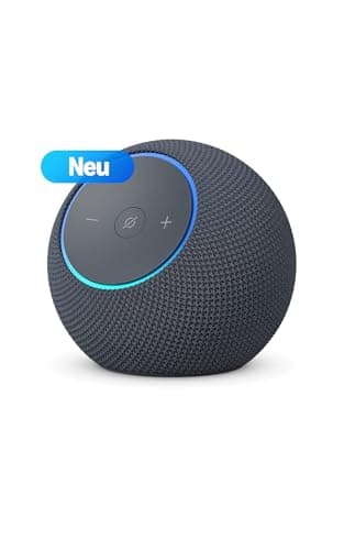 Der neue Amazon Echo Dot Max, Alexa-Lautsprecher mit raumfüllendem Klang und integriertem Smart-Home-Hub, Graphit