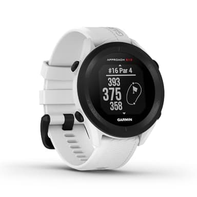 Garmin Approach S12 - GPS-Golfuhr mit Schlagweitenmessung & Distanzangaben zum Grün/Hindernissen auf 42.000 Golfplätzen. 1,3“ Display mit einfacher Bedienung & bis zu 30 h Akkulaufzeit im Golf-Modus.