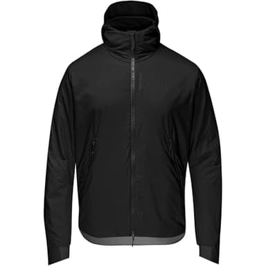 GORE WEAR Herren Concurve Windstopper® Isolierte Kapuzenjacke Jacke, Schwarz, L EU