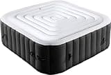 162CM Aufblasbare Whirlpoolabdeckung - Thermoabdeckung für Whirlpools -Poolabdeckungen- MSpa Whirlpool Aufblasbare Thermoabdeckung Quadratisch 6 Personen
