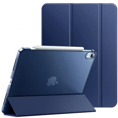 JETech Hülle für iPad Air 11 Zoll M3/M2 (2025/2024), iPad Air 5./4. Generation 2022/2020 10,9 Zoll, Abdeckung mit Auto Schlafen/Wachen (Tief Navy)