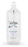 Just Glide Gleitgel 1000 ml - Natürliches Gleitmittel auf Wasserbasis für sie und ihn, ergiebiges Aqua Gleitgel, 100% vegan