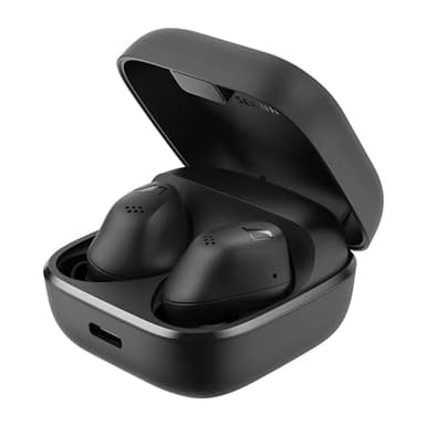 Sennheiser ACCENTUM True Wireless Ohrhörer – kristallklarer Sound mit Hybrid ANC, ergonomisches Design, 28 Std. Akkulaufzeit, Touch-Interface und Zwei-Mikrofon-System für Telefonate – Schwarz
