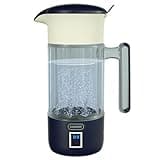GOSOIT Wasserstoff Wasser Flasche Wasserstoff Alkalischer Wasser Ionisator Generator Wasserstoff Wasser Maker Maschine mit SPE und PEM Technologie 1500ml/51oz (Blue)