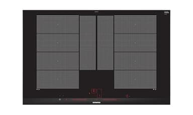Siemens EX875LYC1E, iQ700, Induktionskochfeld (autark), 80 cm breit, varioInduktion plus freie Platzwahl, power Move Plus voreingestellte Leistungsstufen, powerBoost schnelleres Kochen
