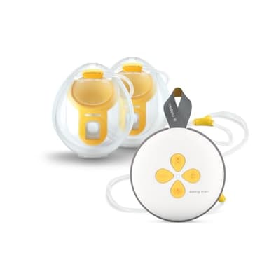 Medela Swing Maxi Hands-free Elektrische Doppelmilchpumpe – Einfaches und intuitives Design für unterwegs – Verbindbar mit der Medela Family App