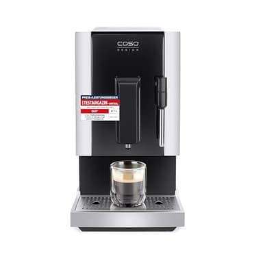 CASO Café Crema One - Testsieger ETM, Design Kaffeevollautomat, innovatives Heizsystem, extra leises Edelstahl-Kegelmahlwerk, für Espresso, Cappuccino, Latte Macchiato, u.v.m