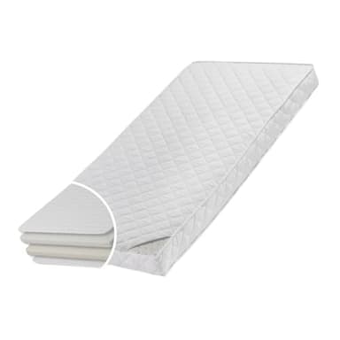 Kids Collective Kindermatratze 90x200 cm Latex Deluxe mit Aloe Vera-Bezug und Zwei Härtegraden, 10 cm hoch, Kindermatratze 90 x 200 Matratze für Kinderbett, Körpergewicht bis 60kg