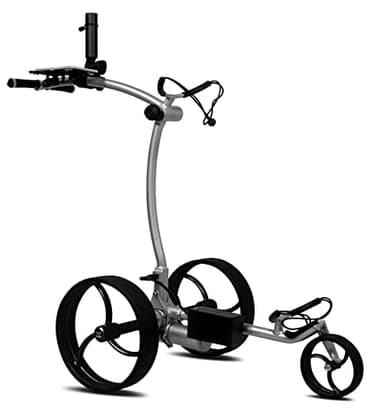 tour made RT-610S Golftrolley Elektrisch I Bergabfahrbremse I viel Zubehör I Lithiumakku 27-36 Loch I Golf Trolley Elektro I Deutsche Markenqualität