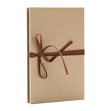 Hautllaif DIY Faltbares Fotoalbum 5 Zoll – Windspiel-Fotobuch zum Selbstgestalten – Kreatives Scrapbook für Paare, Baby, Familie, Reise, Jahrestag – Schwarz oder Khaki (Khaki)