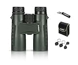 C-STDAR Fernglas Erwachsene, HD Ferngläser 10x42, IPX7 Wasserdicht Binoculars, Fernglas Klein mit Nachtsicht bei Schwachem Licht für Vogelbeobachtung, Jagd, Sightseeing, Sport und Konzerte, Reisen