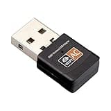 USB WLAN Stick for PC, WLAN Adapter, 2.4G/5G Dual Band 600Mbps, Wireless Network WLAN Dongle for Windows 11/10/8/7/XP, MAC OS, Linux etc.