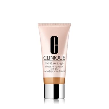Clinique Moisture Surge™ Sheertint Hydrator SPF 25 | Getönte Feuchtigkeitspflege mit LSF 25, mit Hyaluronsäure und Aloe-Wasser | leichte Deckkraft + natürliches Finish, 40 ml