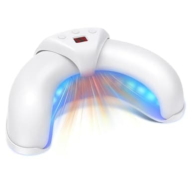 Nagelpilz Laser gerät Laser Treatment Device Nail Fungus Treatment Device for Fingers and Toenails Highly Effective 2 Pieces 910nm Infrared Light 4 Pieces 470nm Blue Thoroughly Remove (18+4 lamp)