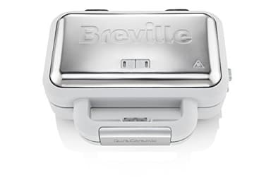 Breville DuraCeramic Sandwichmaker mit tiefen Platten | Sandwichtoaster für 2 Scheiben mit variabler Temperatur [VST070X]