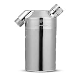 Inline-Safe Max SS-882 Legionellen Wasserfilter – Laborgeprüft & zertifiziert – Log 7 Bakterienreduktion (Chrom)