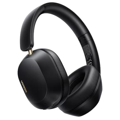UGREEN HiTune Max5c Bluetooth Kopfhörer Over Ear mit Hybrid Active Noise Cancelling, Hi-Res Audio, LDAC, 75h Akku, Bluetooth 5.4, Spatial Audio, EQ in App, Duale Verbindung (Schwarz)