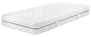 Badenia Trendline BT1000 7-Zonen 1.000er Tonnentaschenfederkernmatratze, Stiftung Warentest Testurteil GUT Ausgabe 10/2021, Härtegrad 2 (H2 - weich), 90 x 200 cm, Öko-Tex Zertifiziert