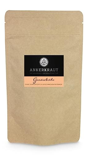 Ankerkraut Gemüsebrühe, 180g im Beutel, 100% Natürlich Ohne Zusatzstoffe, Zuckerfrei, Suppe Selber Machen in Premium Qualität