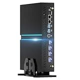 Kinupute Mini PC Gaming, Desktop Computer i9-14900F 24 Kerne bis zu 5,8GHz, 64G DDR5, 2T M.2 PCIE4.0 SSD, Windows 11 Pro, GeForce RTX4070 12G, Vier Displays, 8K@60Hz Ausgänge, Dual LAN, WiFi6E/BT5.3