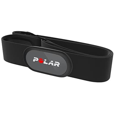 Polar H9 Herzfrequenz-Sensor - ANT +/Bluetooth - Wasserdichter HF-Sensor mit weichem Brustgurt für Fitnesstraining, Radfahren, Laufen, Outdoor-Sportarten, M-XXL, Schwarz-Grau, M-XXL