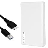Storite Gaming Externe Festplatte, tragbares USB 3.0-Laufwerk, Festplatte 2,5 Zoll Ultra Slim und High Speed ​​– HDD-Datensicherungslaufwerk geeignet für PS5, PS4, PS3, PC, Android, Mac (1 TB)