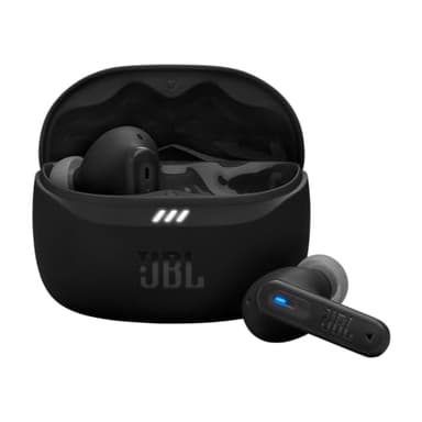 JBL Tune Beam 2, Kabellose Bluetooth-In-Ear-Kopfhörer mit Noise-Cancelling, 48 h Wiedergabezeit, IP54 wasser - und staubgeschützt, Multipoint-Verbindung, ergonomisches Design, Schwarz