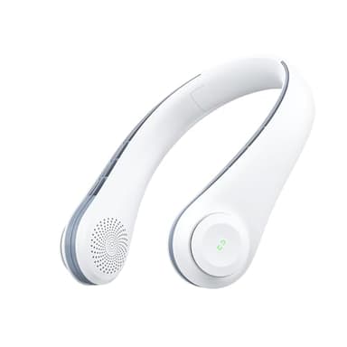 ACELIFE Nackenventilator, Tragbarer Hals Ventilator Leise mit 5000 mAh USB Wiederaufladbare Portable Leafless Neck Fan Einstellbar Halsventilator 3 Geschwindigkeiten für Reisen Sport Innen Außen