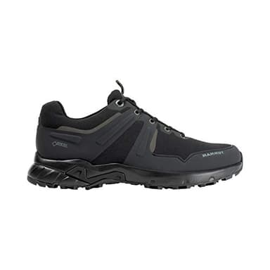 Mammut Ultimate Pro Low GTX Women | Wanderschuhe für Damen, Wasserdichte Sportschuhe für Outdoor, Gore-tex Schuhe, Trekkingschuhe für Leichte Wanderungen, Bergschuhe | Schwarz, 7