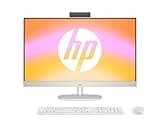 HP All-in-One Desktop-PC, 27" FHD Display, AMD Ryzen 5 7520U, 16 GB DDR5 RAM, 1 TB SSD, AMD Radeon-Grafikeinheit, Windows 11 Home, QWERTZ, Weiß, [Exklusiv bei Amazon]