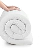 MICAMAMELLAMA Wendbare ergonomische Matratze | 130 x 200 x 10 cm | Schaumstoffmatratze mit hoher Dichte | Komfort und Anpassungsfähigkeit | Bezug aus antibakteriellem Aloe Vera Stoff