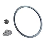 WMF Schnellkochtopf Ersatzteile, 22cm Dichtungsring, Kochsignaldichtung für schnellkochtopf 18 cm und 22 cm, Sicherheitsventil für WMF Perfect Schnellkochtopf 2,5l 3l 4,5l, 6,5l 8,5l(3-teiliges Set)