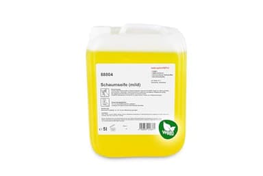 HypaFol Schaumseife Nachfüllpack 5 Liter I Flüssige Kernseife vegan & ohne Mikroplastik I pH-hautneutrale Seife flüssig, gut hautverträglich I Flüssigseife Nachfüllpack für Küche, Gastro & Hotellerie