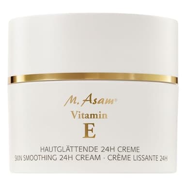 M. Asam VITAMIN E hautglättende 24h Creme (50ml) – Anti-Aging Gesichtscreme für maximale Hautglättung, schützt vor schädlichen Umwelteinflüssen & vorzeitiger Hautalterung, Gesichtspflege