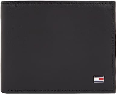 Tommy Hilfiger Herren Geldbeutel Eton Mini Klein, Schwarz (Black), Einheitsgröße