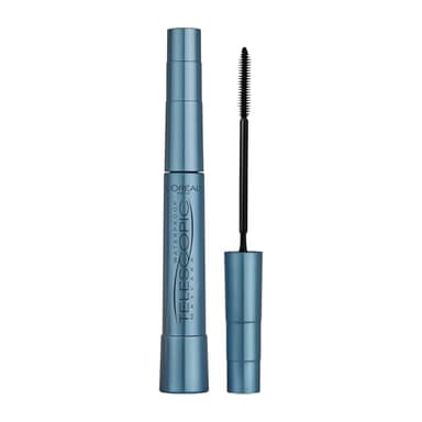 L'Oréal Paris Wimperntusche für präzise getrennte Wimpern mit teleskopischer Länge, False Lash Telescopic Waterproof Mascara, Schwarz, 1 x 7.7 ml