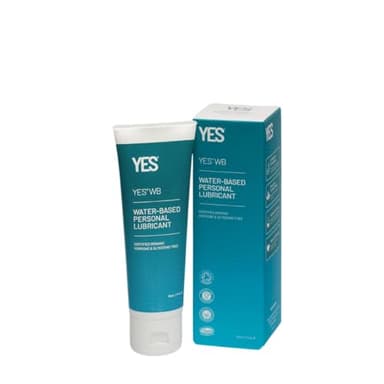 YES® WB Gleitgel auf Wasserbasis | Intensiv Hydrierendes & Wasserbasiertes Gleitgel | Bio-zertifiert | Ohne Hormone oder Glyzerin Hergestellt | pH-angepasst (50ml)