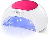 SUNUV SUN2C Nageltrockner UV LED Nagellampe für Gelnägel, 10, 30, 60, 90s Timer, Automatischer Infrarotsensor, Geeignet für Maniküre und Pediküre, Geschenk für Frauen