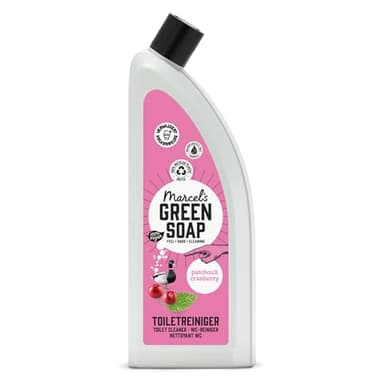 Marcel's Green Soap WC-Reiniger Patchouli & Cranberry – Toilettenreiniger ohne Chlor/Bleichmittel – entkalkend, gegen Urinstein – vegan & 98% biologisch abbaubar – 750 ml