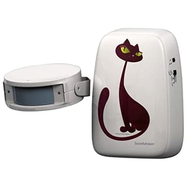 InnovAdvance 78110121 Cat Doorbell, Weiss