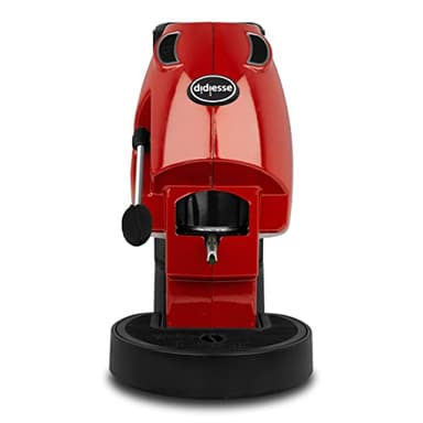 Didiesse Kaffeemaschine mit Pads, 44 mm, Modell Baby Frog Pad-Maschine – kompakt 450 W – mit Standby-Funktion und 1,5 l Tank (rot)