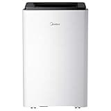 Midea Mobiles Klimagerät MPPB-14CRN7, 3-in-1 Klimaanlage mit Abluftschlauch, Kühlen&Entfeuchten&Ventilieren, 14000 BTU, 3.9kW, für Räume ca. 120m³(48㎡), EEK A