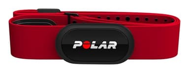 Polar H10 - Herzfrequenz-Sensor – ANT +/Bluetooth-Konnektivität, EKG-Messung, wasserdicht, austauschbare Batterie, kompatibel mit Sportuhren, Smartwatches, Trainingsgeräten, Rote Amazon-Exklusivität